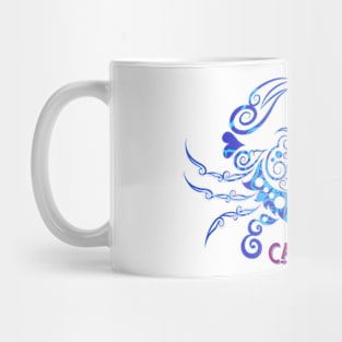 Vibrant Zodiac Cancer Mug